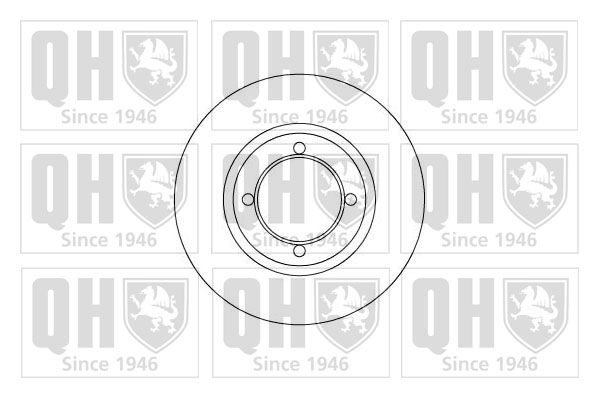 QUINTON HAZELL Тормозной диск BDC3381